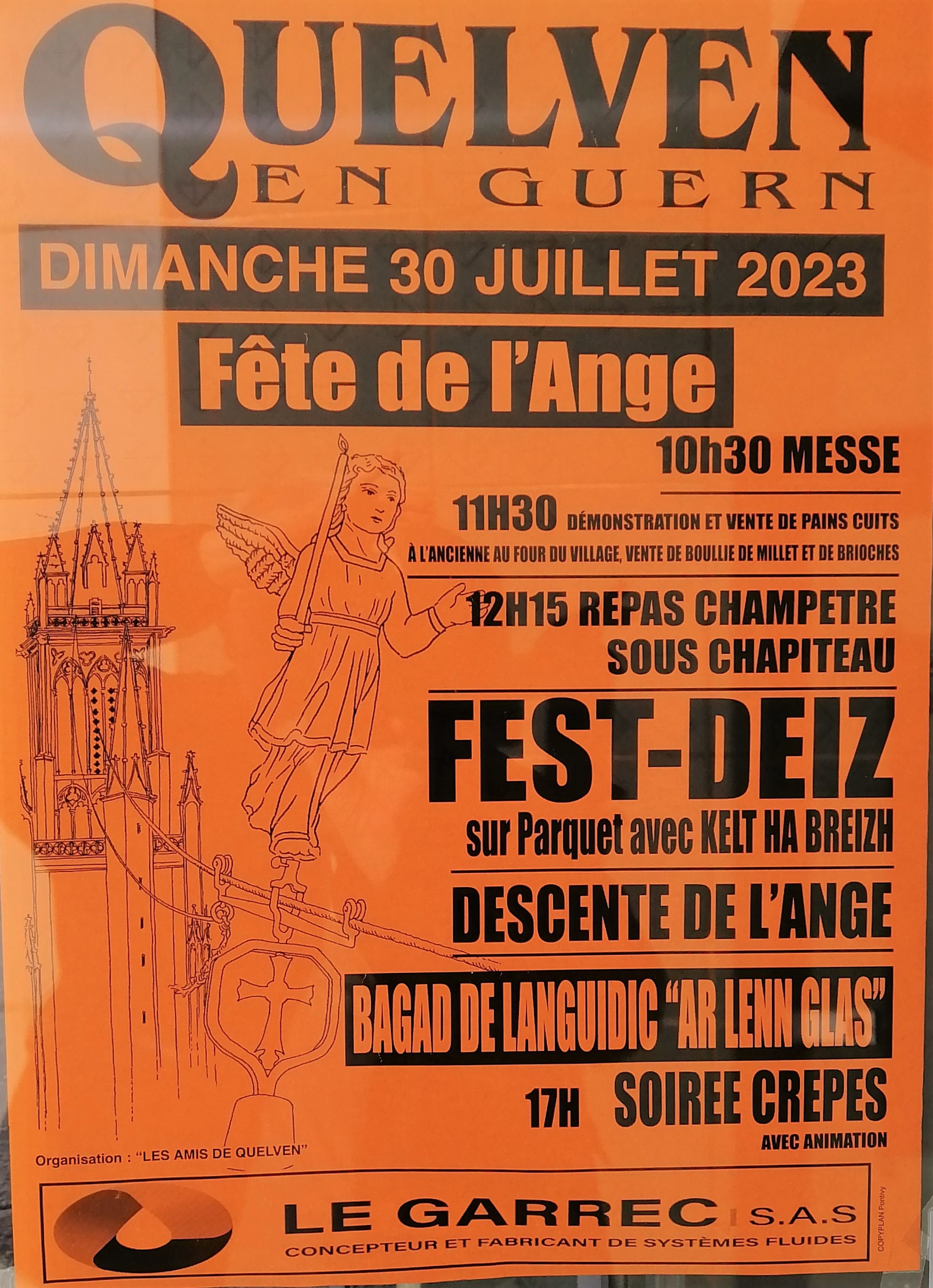  fête de l'Ange, quelven, morbihan, bretagne, fête, 15 aout, association 