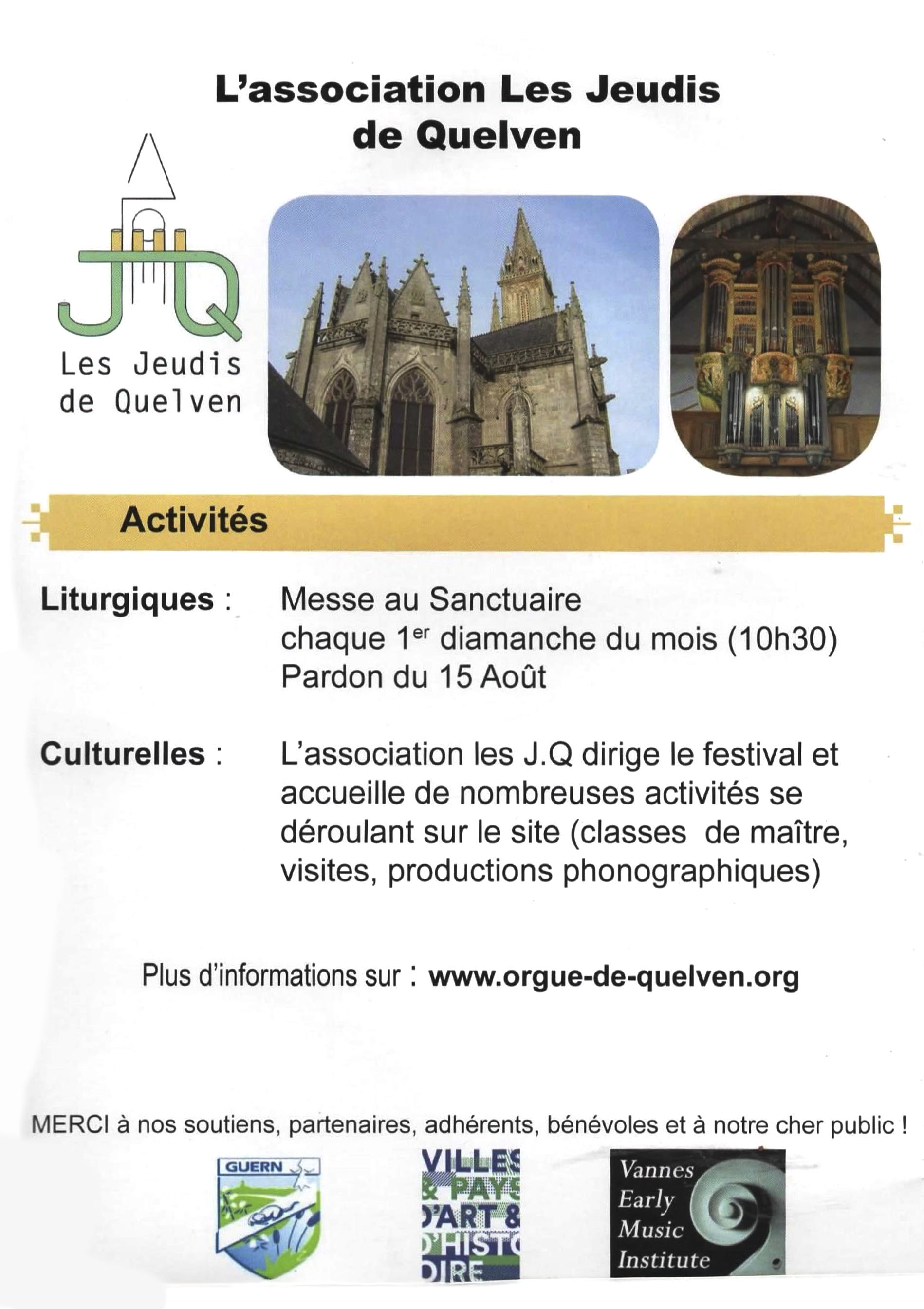  orgue, quelven, morbihan, bretagne, Les amis de Quelven 